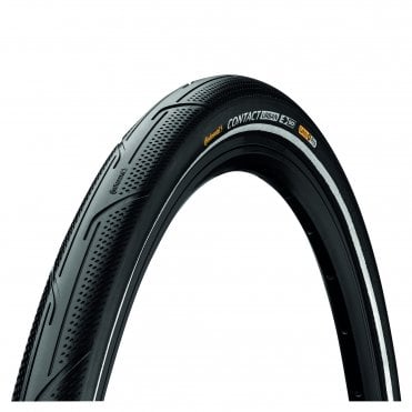 Continental Contact Urban Reflex  Puregrip Compound - Rigid Tyre - Black Reflex - 28 Inch