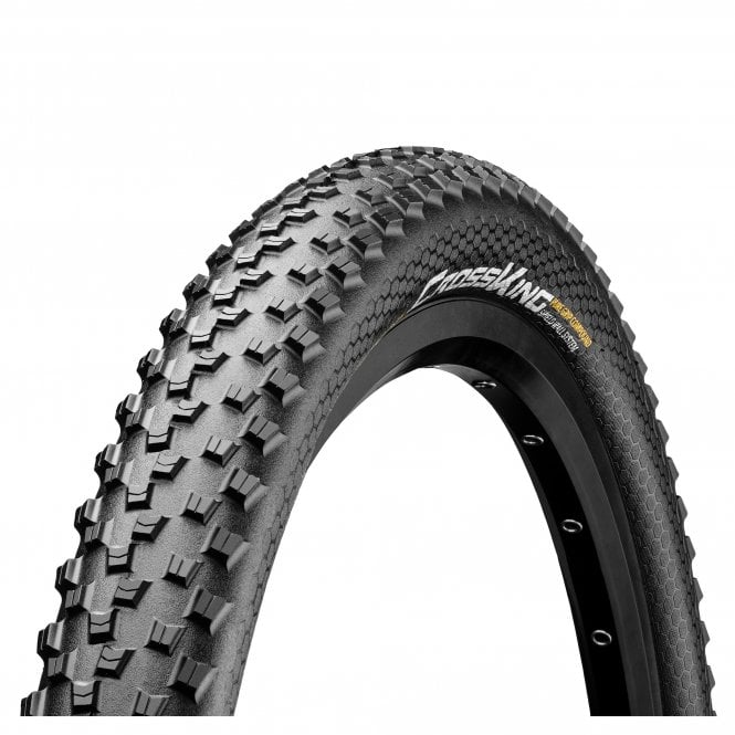Continental Cross King Shieldwall Puregrip Compound - Folding Tyre - Black/Black - 29 Inch