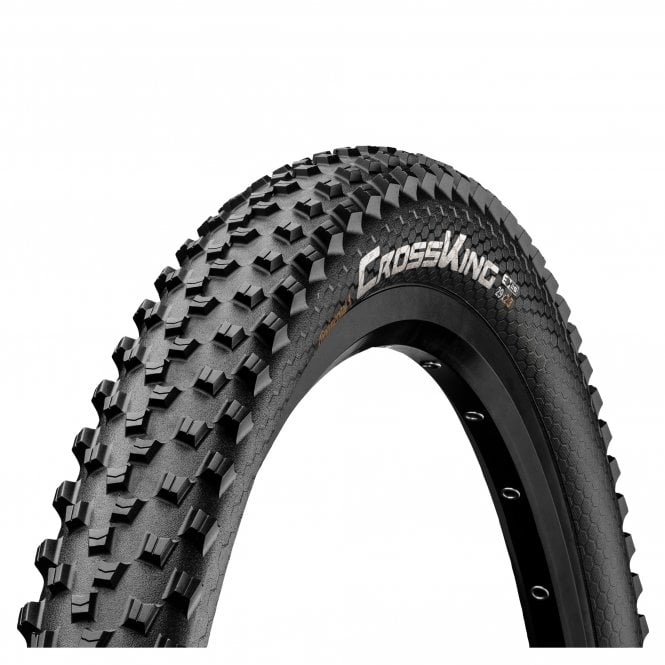 Continental Cross King Tyre - Wire Bead - Black - 27.5 Inch