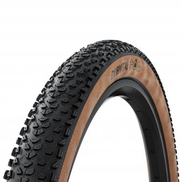 Continental Dubnital Race Grip MTB Folding Tyre - Blk/Trans - 29 x  2.4 Inch
