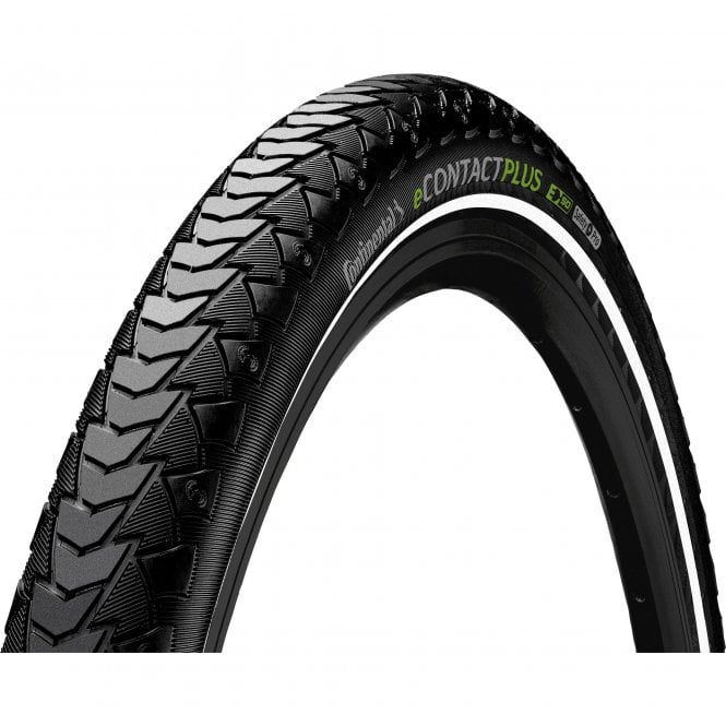 Continental eContact Plus E-Bike Rigid Tyre - Black - 26 x 2.2 inch