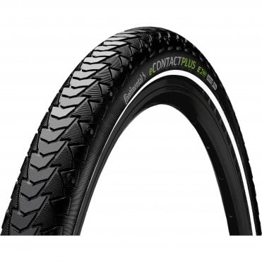 Continental eContact Plus E-Bike Rigid Tyre - Black - 26 x 2.2 inch