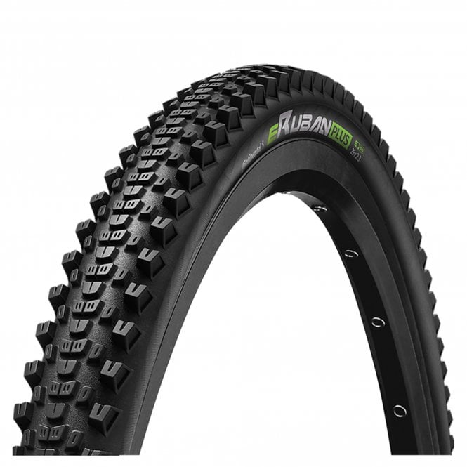 Continental eRuban Plus  - Rigid Tyre - Black/Black - 29 Inch
