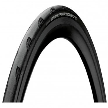 Continental Grand Prix 5000S TT Tubeless Tyre - Black - 700 C