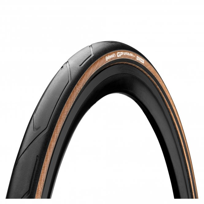 Continental Grand Prix Urban Blackchili Compound - Folding - Black/coffee - 700 x 35C
