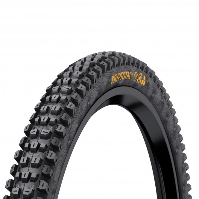 Continental Kryptotal Front Enduro - Soft Compound - Folding Tyre - Black & Black - 29 Inch