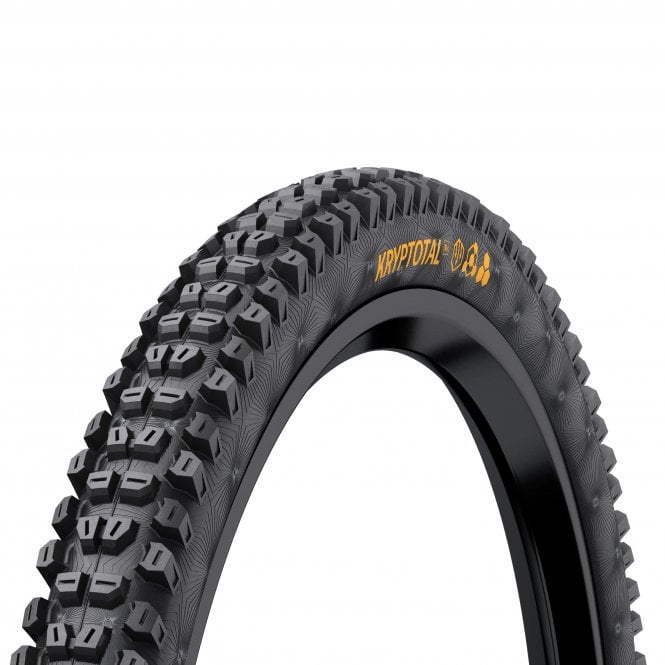 Continental Kryptotal Rear Downhill - Soft Compound - Folding Tyre - Black & Black - 29 Inch