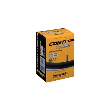 Continental Mtb Tube Freeride - Schrader 40mm Valve - Black - 26 Inch