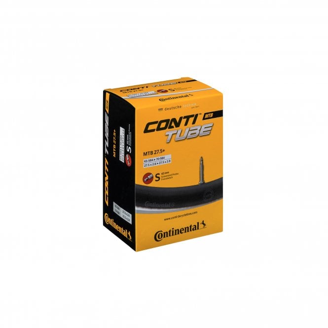 Continental Mtb Tube Light - Presta 42mm Valve - Black - 27.5 Inch