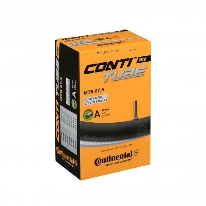Continental Mtb Tube - Schrader 40mm Valve - Black - 27.5 Inch
