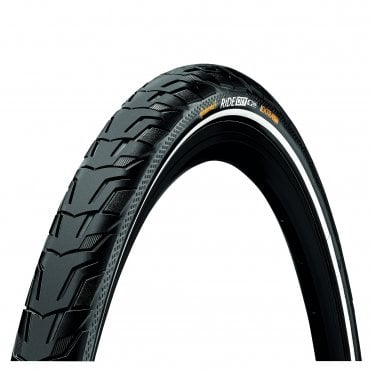 Continental Ride City Reflex  - Rigid Tyre - Black/Black Reflex - 700 C