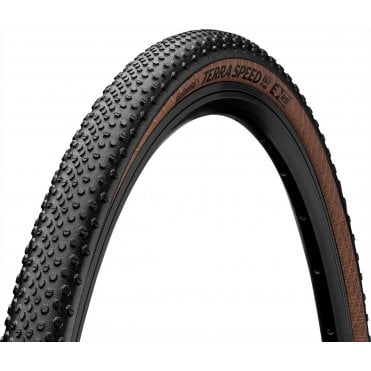 Continental Terra Speed Protection - Folding Tyre - Black/Transparent - 700 x 40C