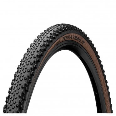 Continental Terra Trail Protection - BlackChili Compound - Folding  Tyre - Blk/Trans - 700 C