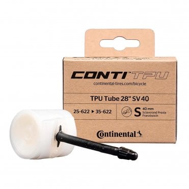 Continental Tpu Inner Tube  80mm Presta Valve - Clear - 700 C x 25-35