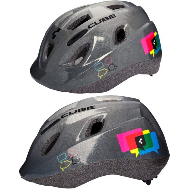 Cube Kids Cycle Helmet - Grey