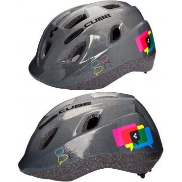 Cube Kids Cycle Helmet - Grey