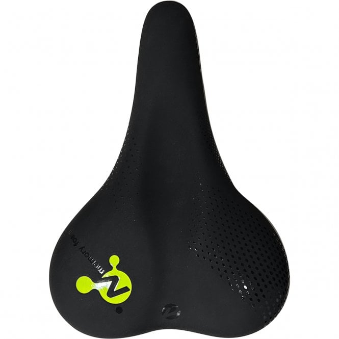 Ddk Saddles DDK 5346 QSDR Gents Memory Foam City Saddle - Black