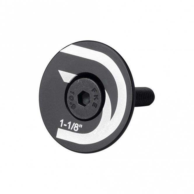 Deda Elementi Flat Top Cap with M6 Bolt - Aluminium