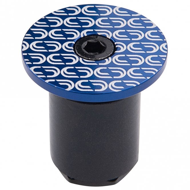 Deda Elementi Loop Bar End Plugs - Blue