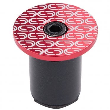 Deda Elementi Loop Bar End Plugs - Red