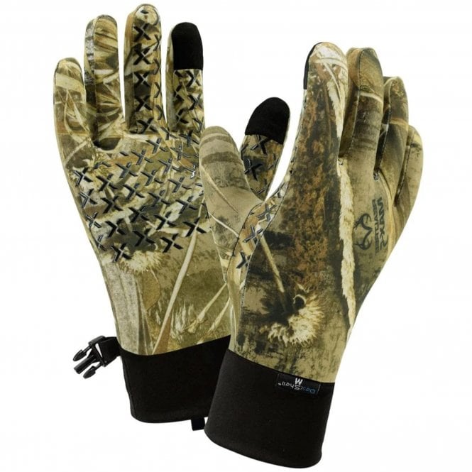 DexShell Stretchfit Cold Weather Gloves - Camouflage
