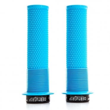 DMR Brendog DeathGrip Flange Grips - Blue