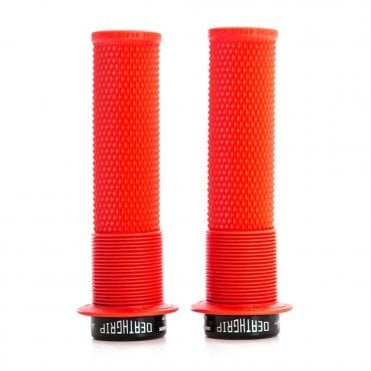 DMR Brendog DeathGrip Flange Grips - Red