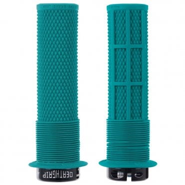 DMR Brendog DeathGrip Flange  Grips - Turquoise