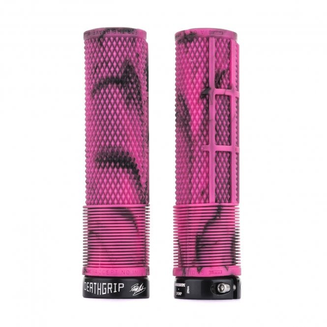 DMR Brendog DeathGrip Grips - Marble pink