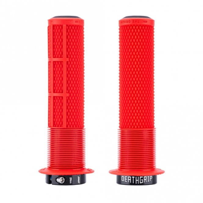 DMR DeathGrip 2 Flanged Grips - Red