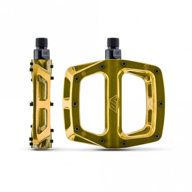 DMR V8 flat platform Pedal - Fools Gold