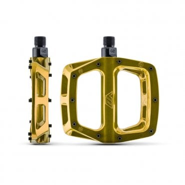 DMR V8 flat platform Pedal - Fools Gold