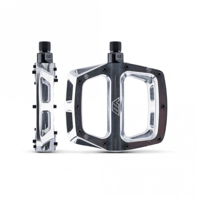 DMR V8 flat platform Pedal - Silver