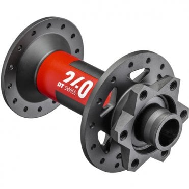 DT Swiss 240 EXP Classic Front Disc 6 Bolt 110 x 15 mm BOOST Black - 28 hole