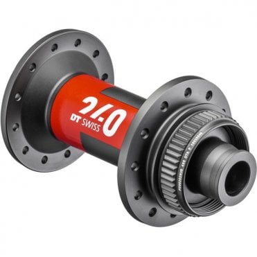 DT Swiss 240 EXP Classic Front Disc Centre-lock 100 x 12 mm Black - 24 hole