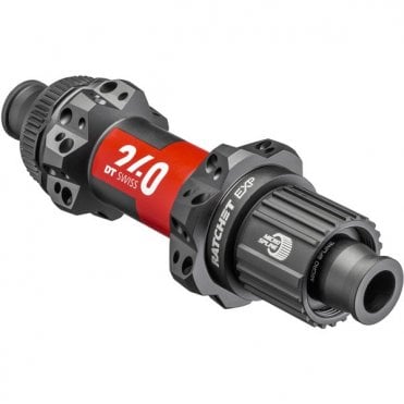 DT Swiss 240 EXP Straight Pull Rear Disc Centre-lock 148 x 12 mm BOOST - MICRO SPLINE Black - 28 hole