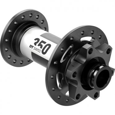 DT Swiss 350 Classic Front Disc 6 Bolt 100 x 15 mm - Black - 32 hole