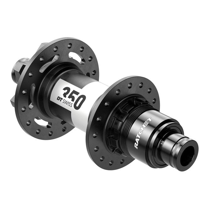 DT Swiss 350 Classic Rear Disc 6 Bolt 142 x 12 mm - SRAM XD - Black - 32 hole