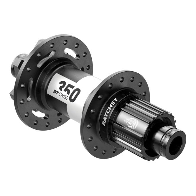 DT Swiss 350 Classic Rear Disc 6 Bolt 157 x 12 mm Superboost - MICRO SPLINE - Black - 32 hole