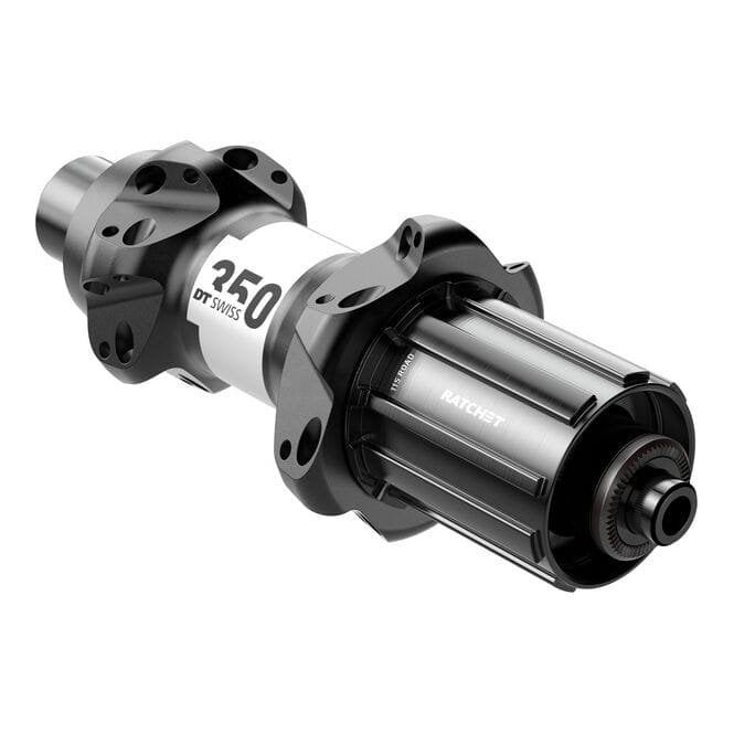 DT Swiss 350 Straight Pull Rear 130 mm Q/R Hub - Shimano HG Road - 24 hole