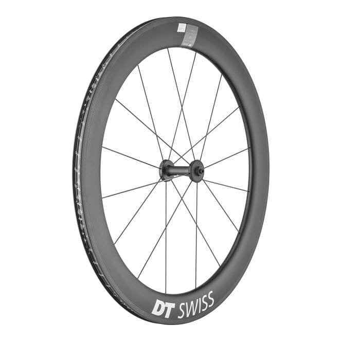 DT Swiss ARC 1400 DICUT Carbon Clincher Wheel - 62 x 17 mm Rim - Front - 700 C