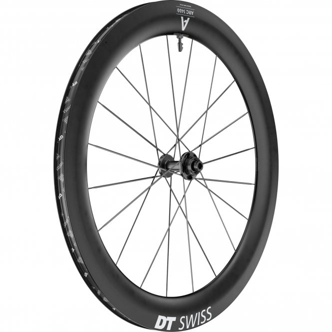 DT Swiss ARC 1400 DICUT D/Brake Carbon Clincher 700c Front Wheel - 65 x 22 mm Rim