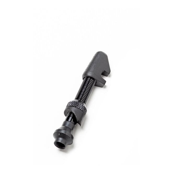 DT Swiss Lightweight Alu Tubeless Valve for 18-25 mm Deep Asymmetrical Rims - Blk