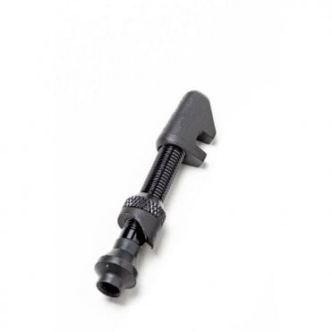 DT Swiss Lightweight Alu Tubeless Valve for 18-25 mm Deep Asymmetrical Rims - Blk