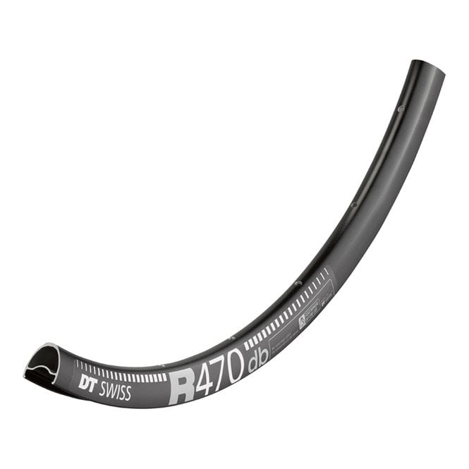 DT Swiss R 470 DB Presta-drilled Disc Brake Black - 700 C - 32 hole