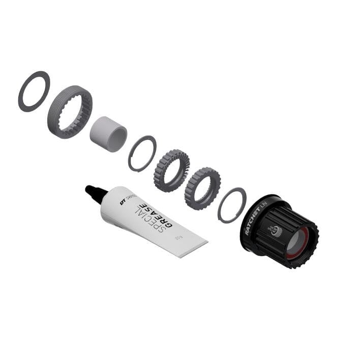 DT Swiss Ratchet LN Conversion Kit for 3-pawl Hubs - MTB - 36-tooth - Aluminium - Shimano Micro Spline