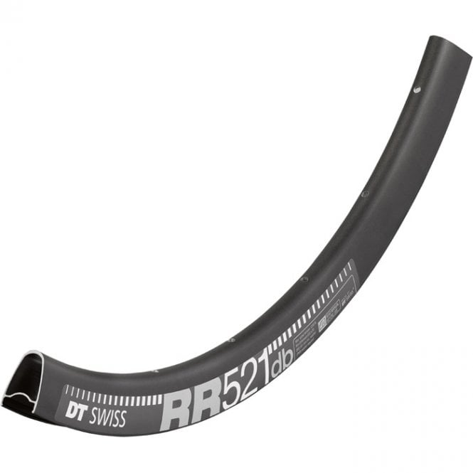 DT Swiss Rear 521 DB SBWT Presta-drilled Disc Brake Black - 700 C - 24 hole