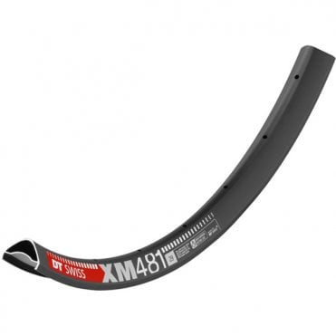 DT Swiss XM 481 SBWT Disc-specific Presta-drilled Black - 29er - 28 hole