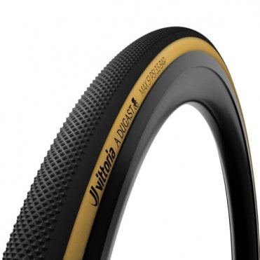 Dugast Pipistrello L 2C Tubular CX Tyre Nat/Blk - 700 x 33 C