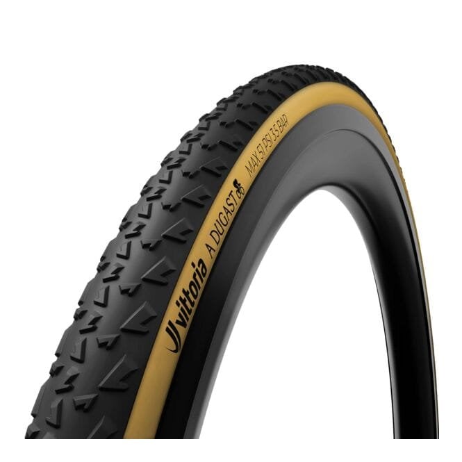 Dugast Rhino + Kevlar FD L Monsoon Tubular CX Tyre - Nat/Blk - 700 x 33 C